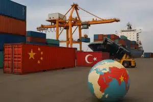 مقایسه واردات از چین با ترکیه